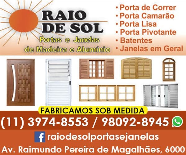 Raio de Sol - Portas e Janelas