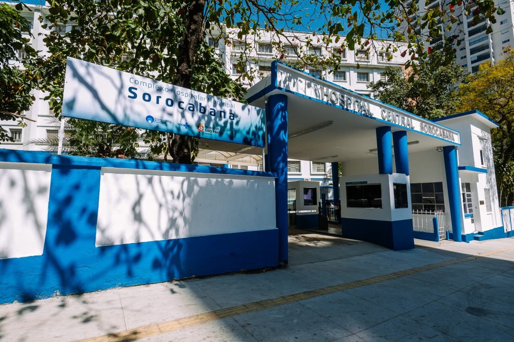 Hospital Sorocabana durante sua reabertura parcial. 